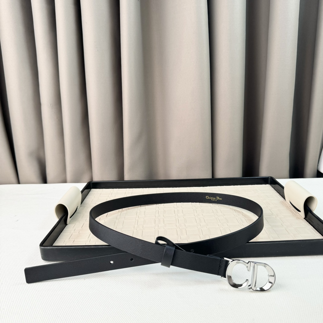 Dior Female Leather Belt Cow Leather M