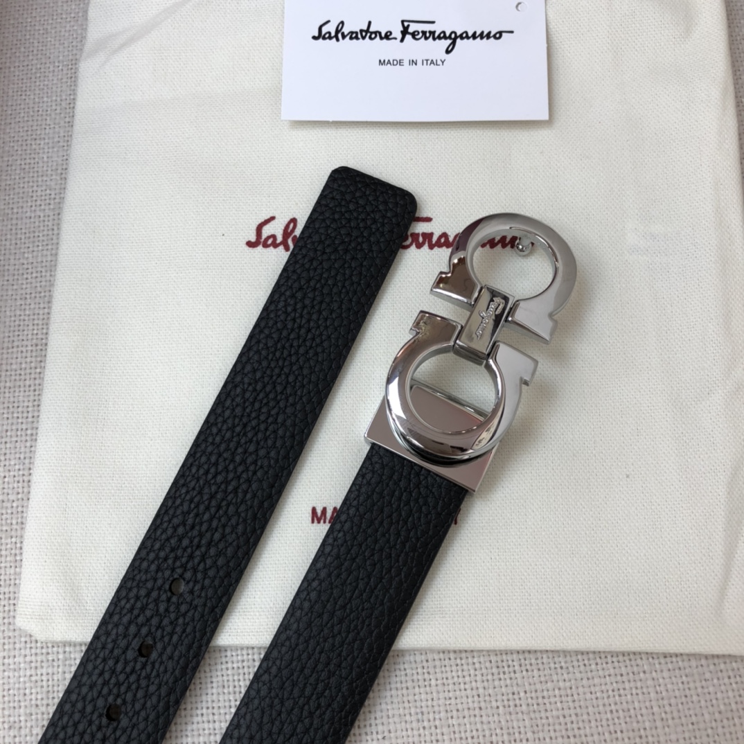 Salvatore Ferragamo Female Basic Belt Cow Leather 25mm-m