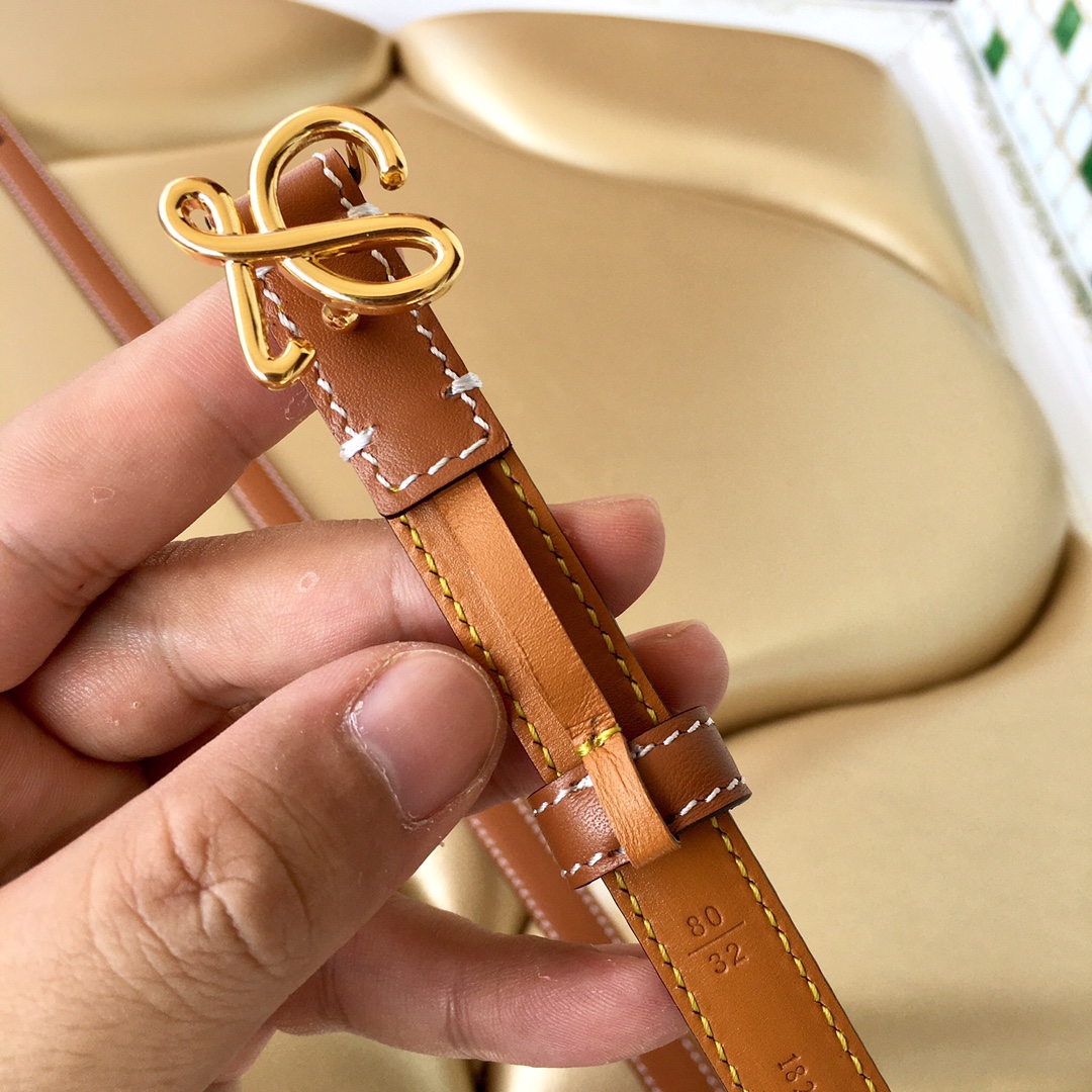 Loewe Female Leather Belt M