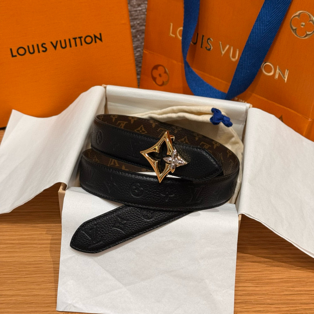 Louis Vuitton Female Basic Belt Canvas M