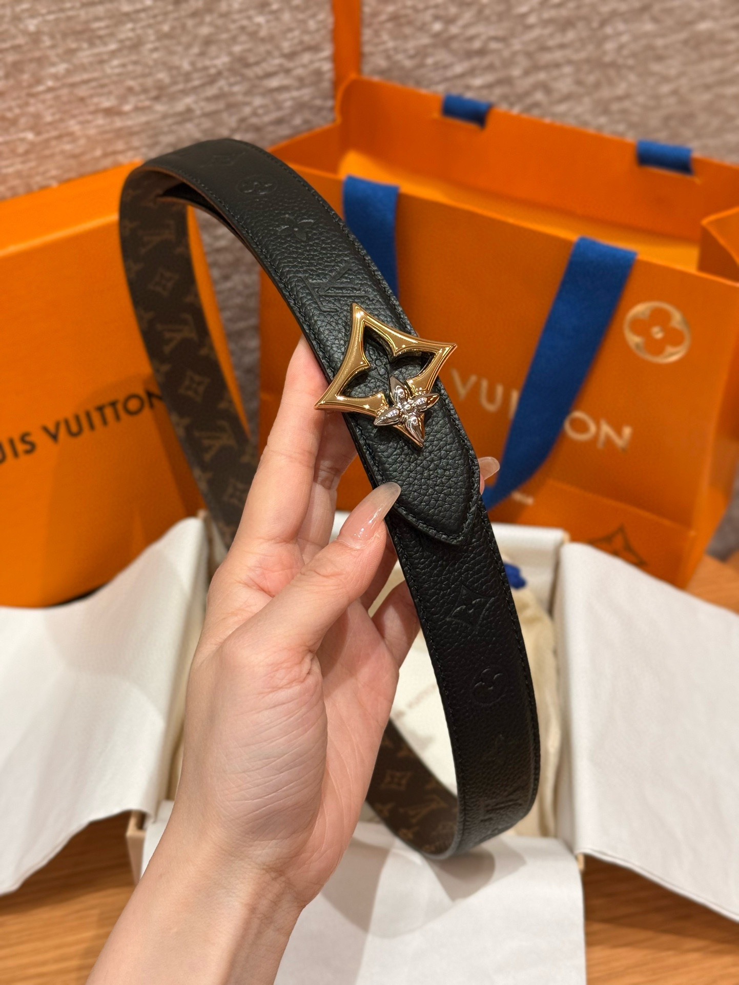 Louis Vuitton Female Basic Belt Canvas M