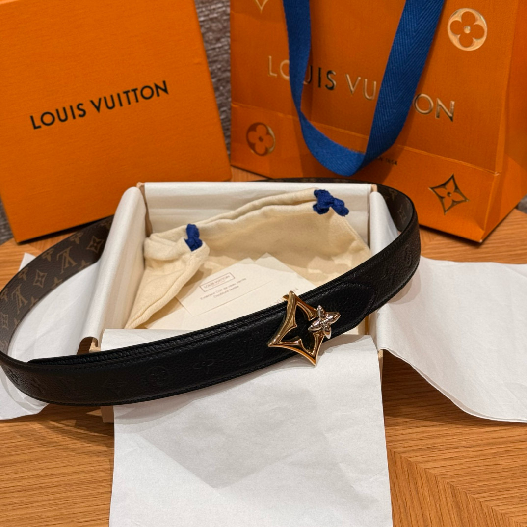 Louis Vuitton Female Basic Belt Canvas M