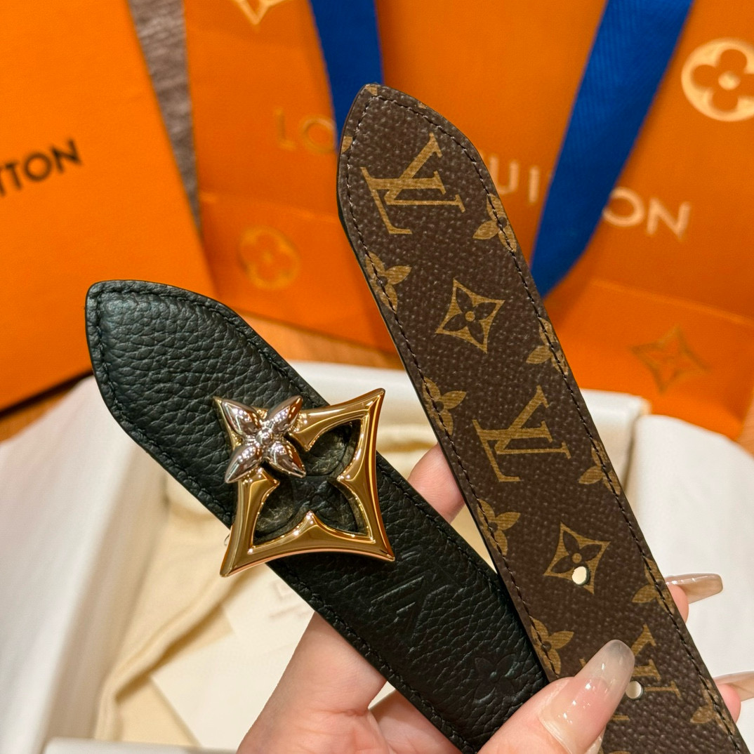 Louis Vuitton Female Basic Belt Canvas M