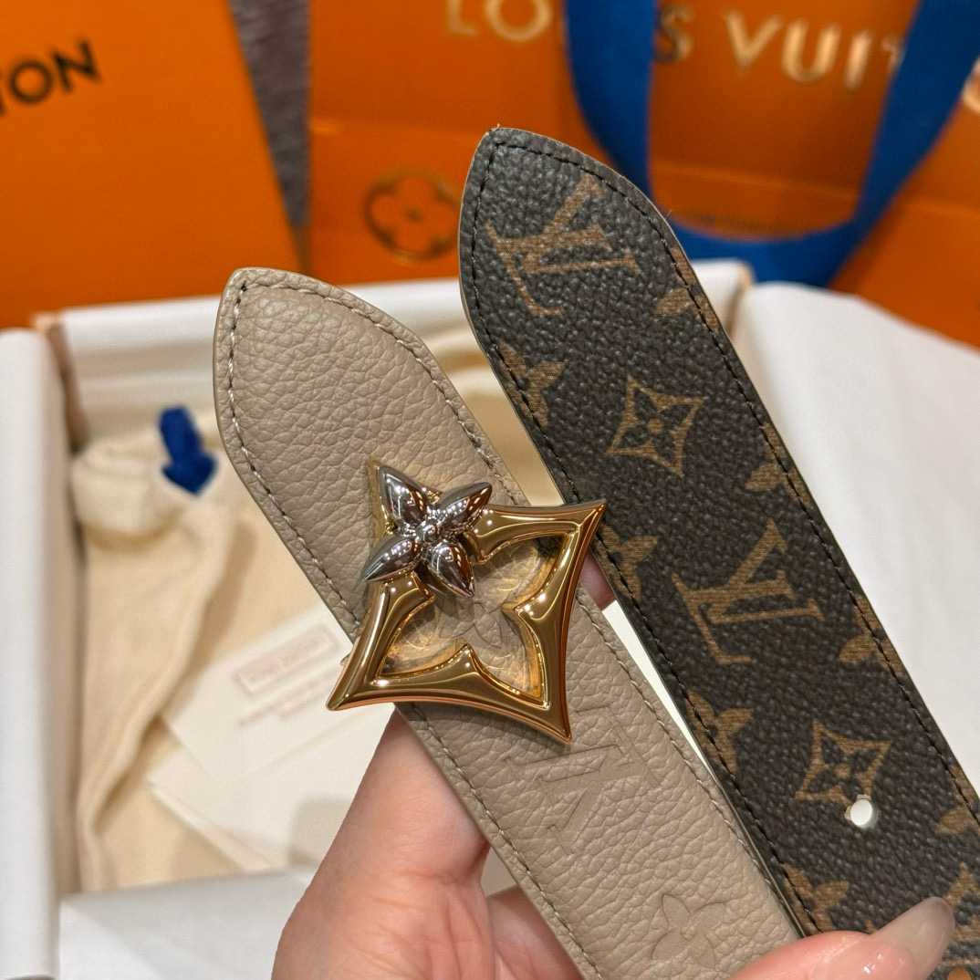 Louis Vuitton Female Basic Belt Canvas M