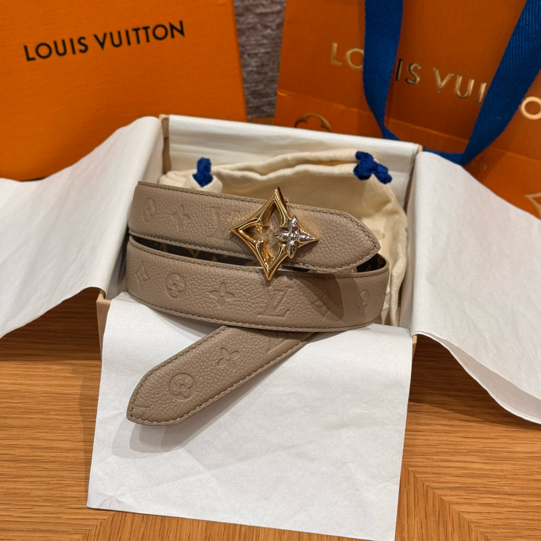 Louis Vuitton Female Basic Belt Canvas M