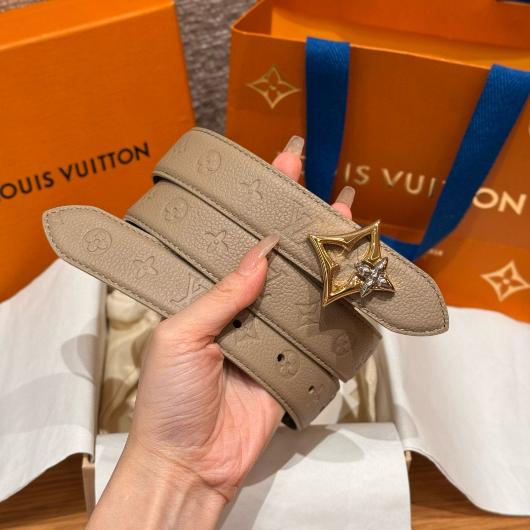 Louis Vuitton Female Basic Belt Canvas M