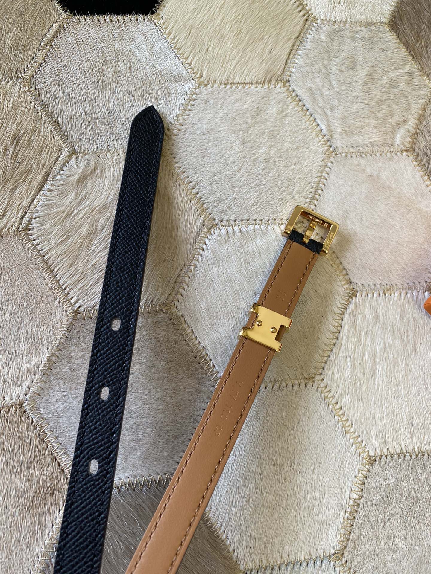 Female Basic Belt Cow Leather