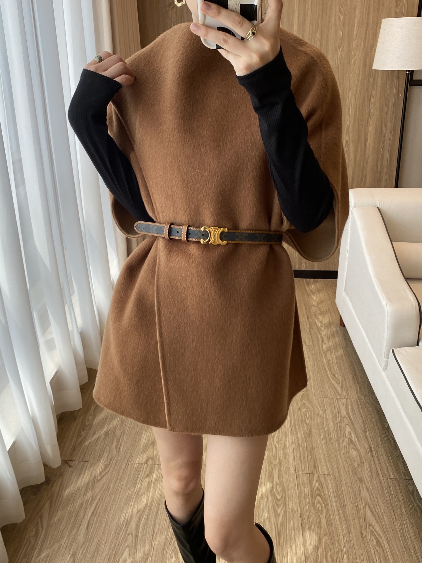 Celine Female Leather Belt 18mm-25mm-l