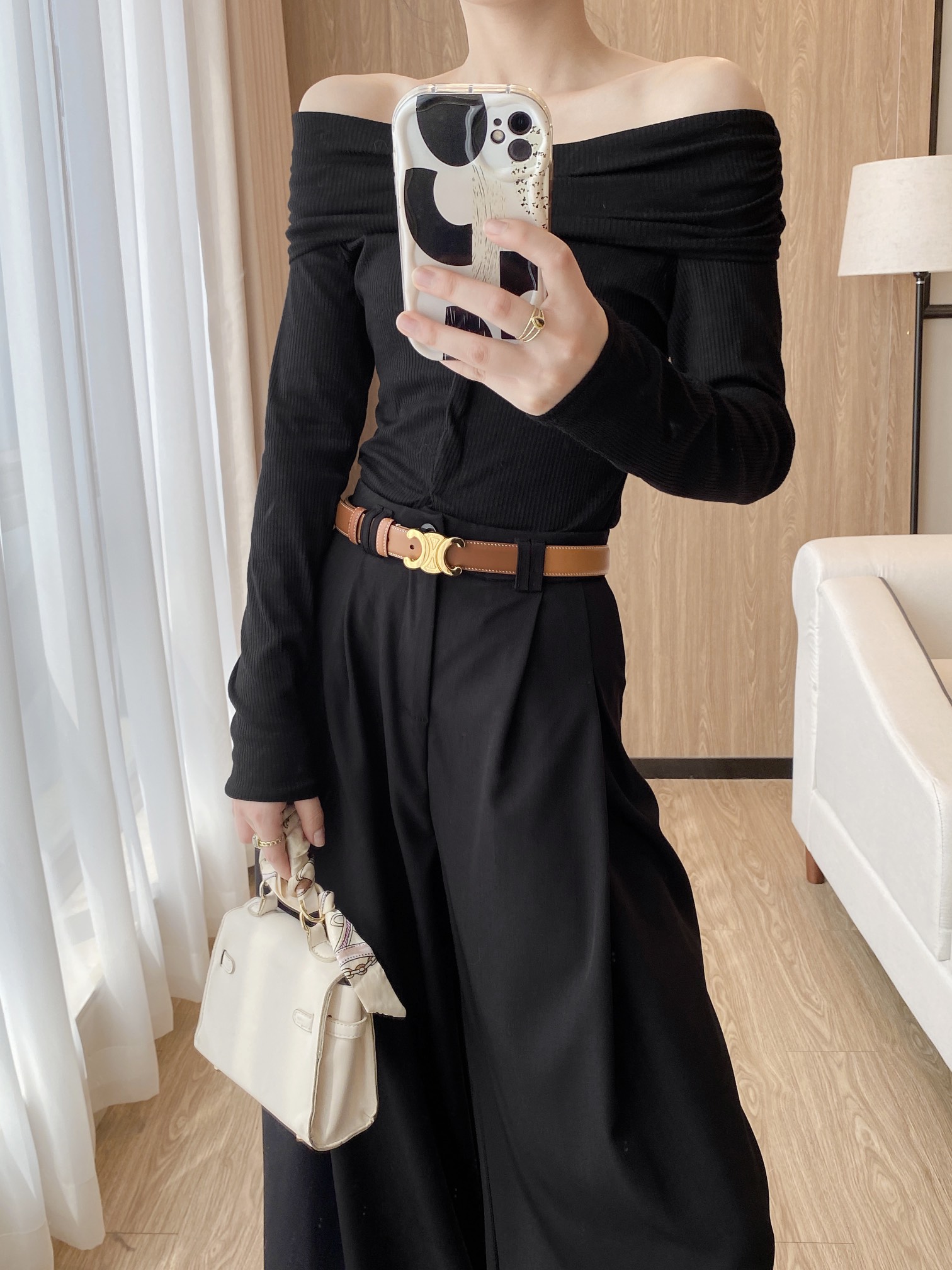 Celine Female Leather Belt 18mm-25mm-l