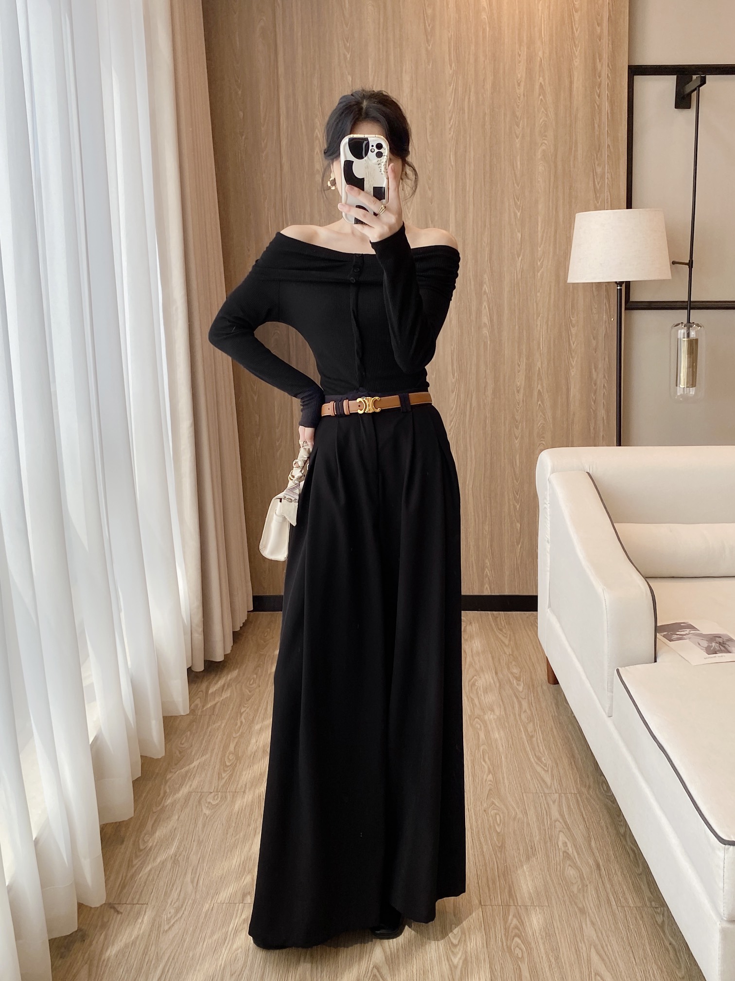 Celine Female Leather Belt 18mm-25mm-l