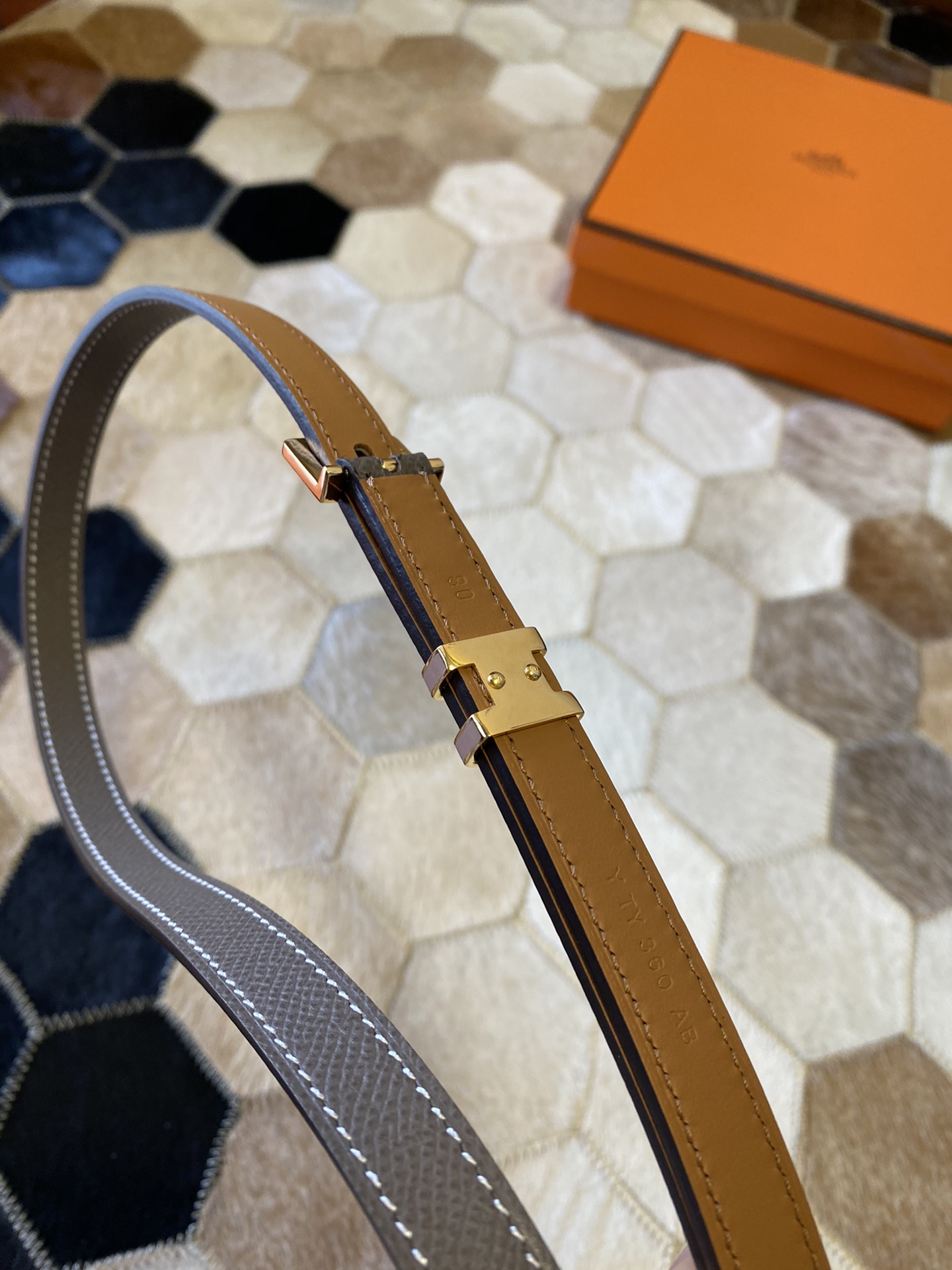 Female Basic Belt Cow Leather