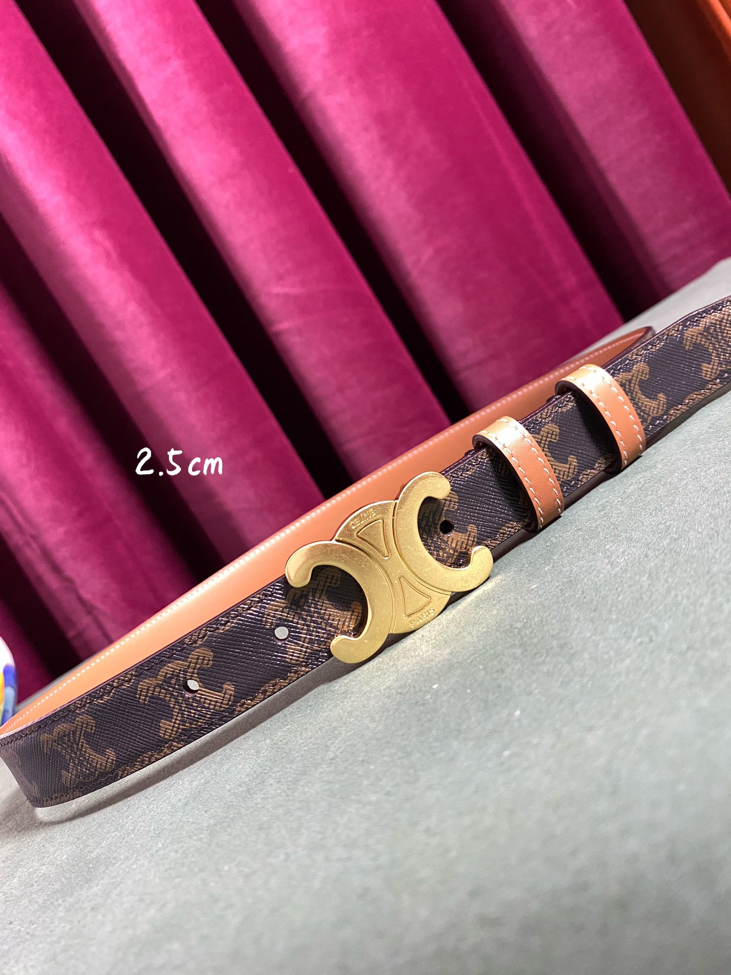 Celine Female Basic Belt Cow Leather S-m-l