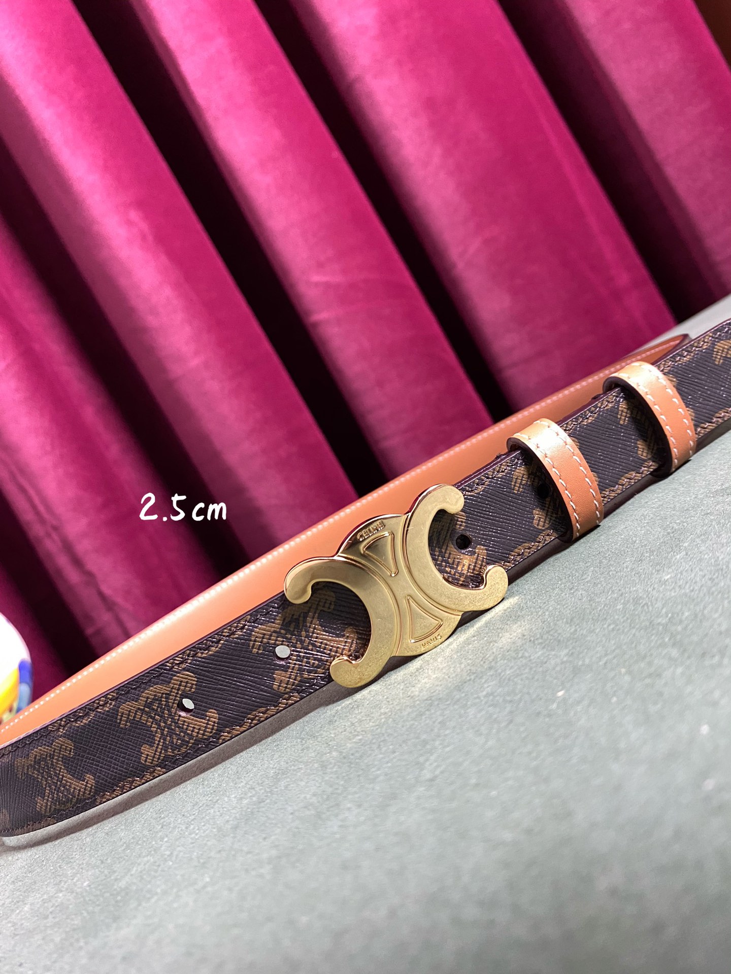 Celine Female Basic Belt Cow Leather S-m-l