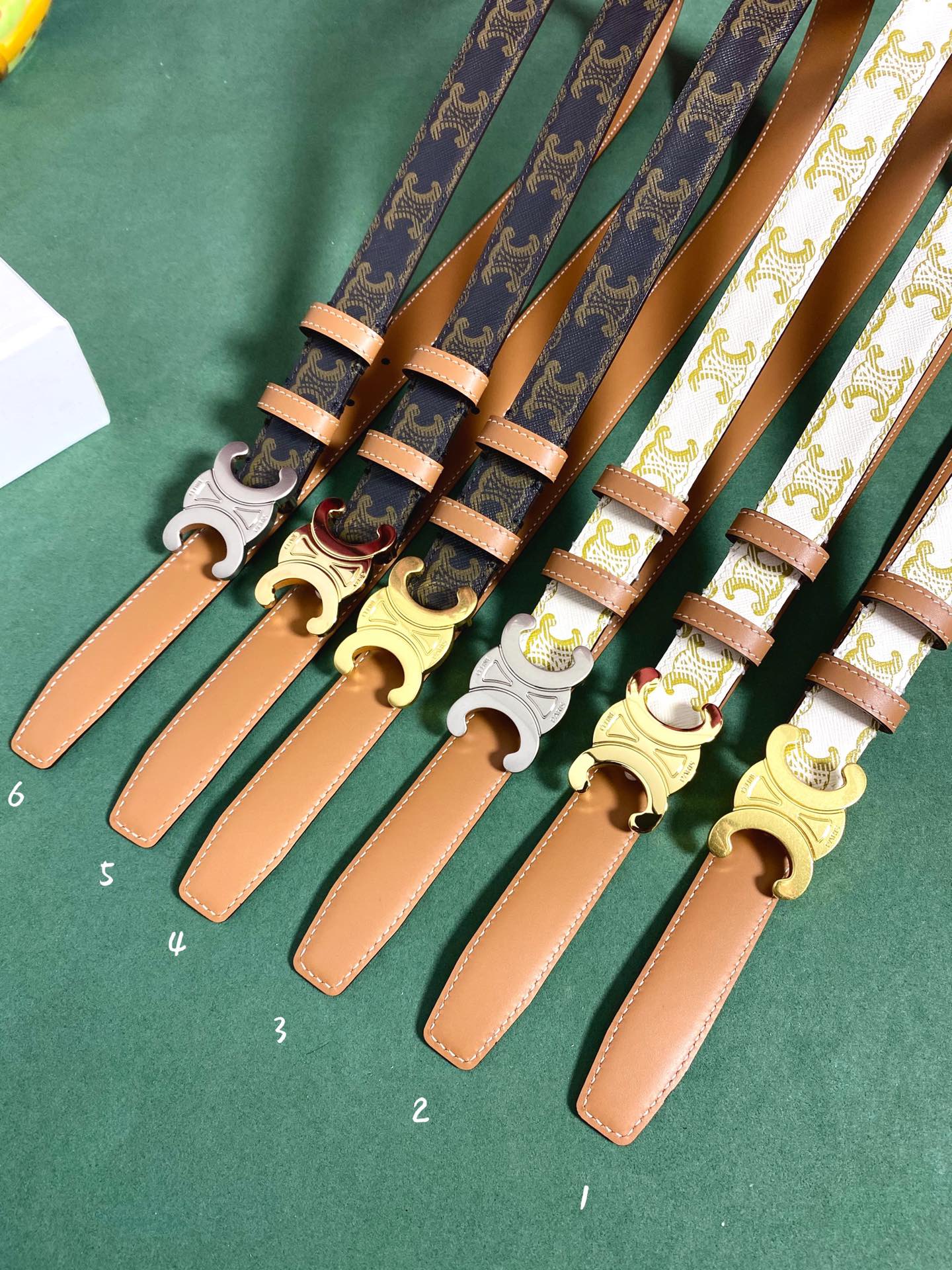 Celine Female Basic Belt Cow Leather S-m-l