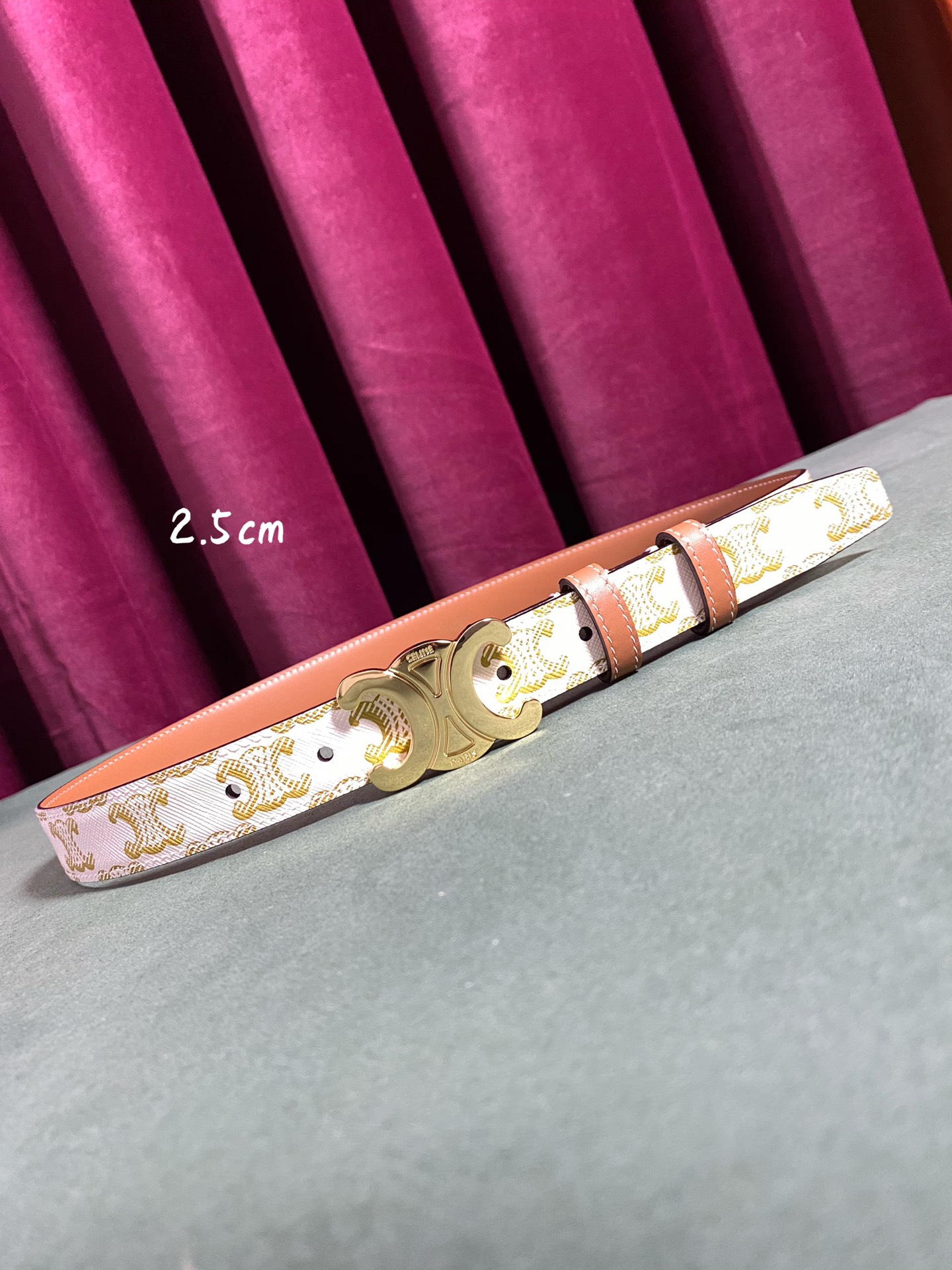 Celine Female Basic Belt Cow Leather S-m-l