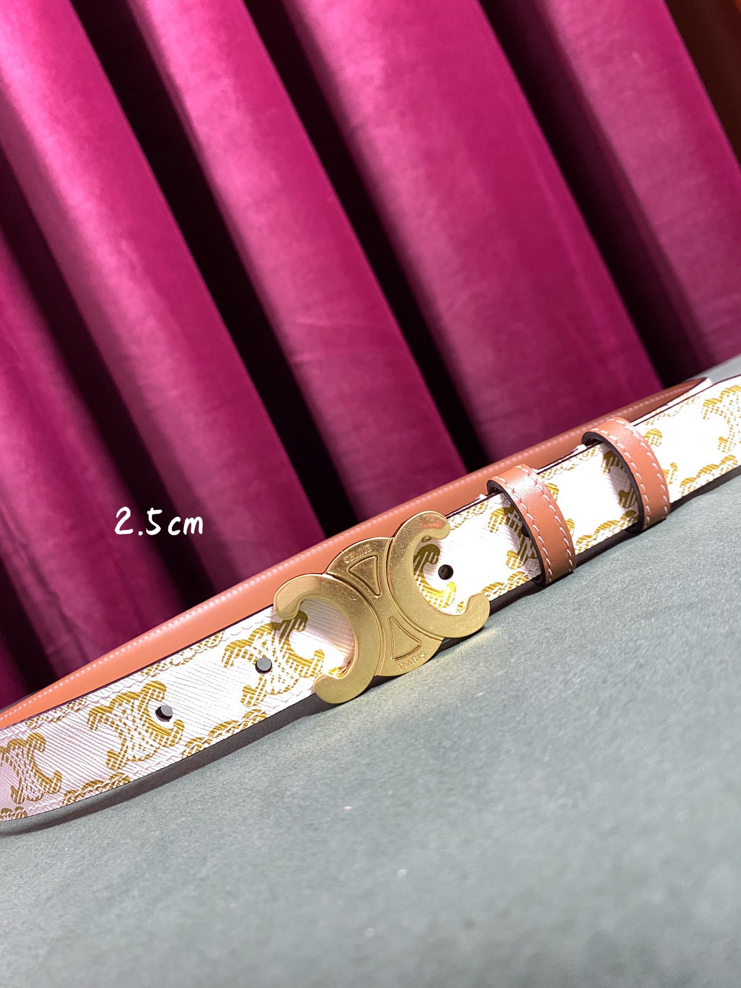 Celine Female Basic Belt Cow Leather S-m-l