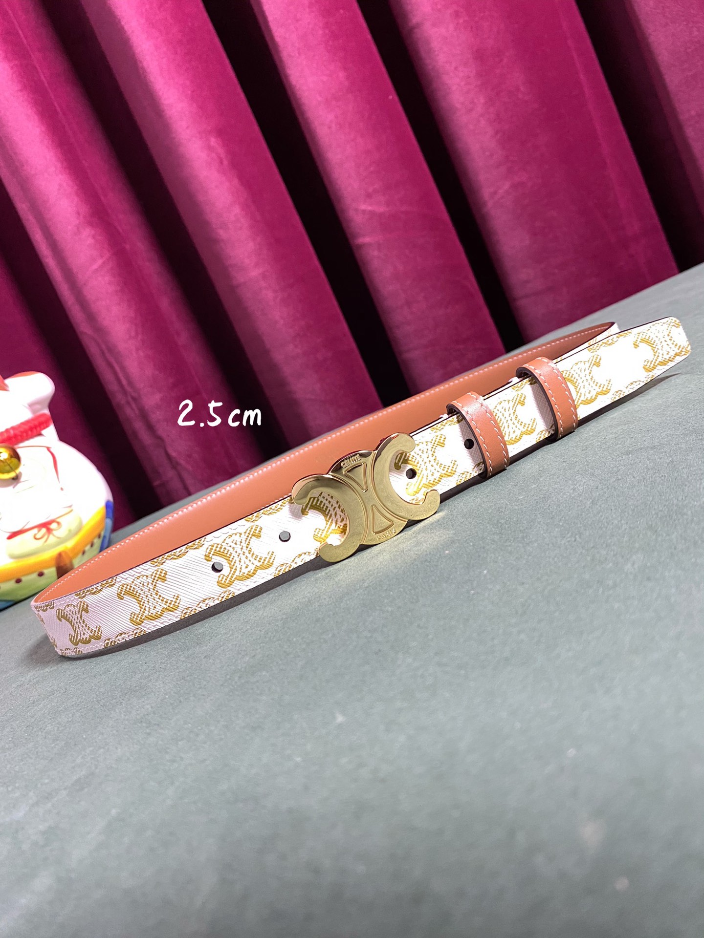 Celine Female Basic Belt Cow Leather S-m-l