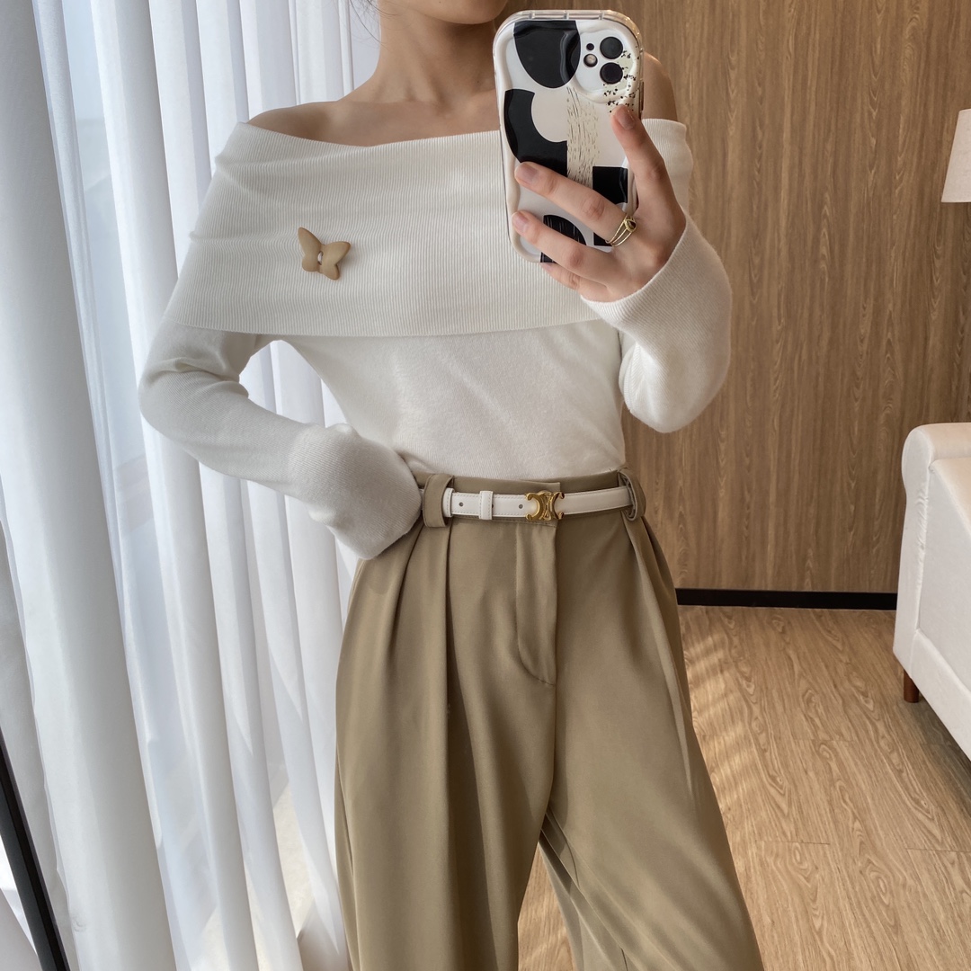 Celine Female Leather Belt 18mm-25mm-l