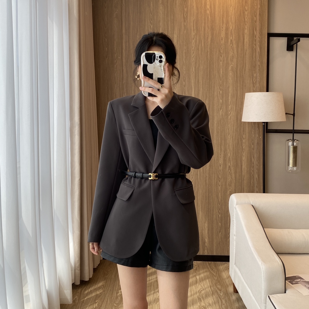 Celine Female Leather Belt 18mm-25mm-l