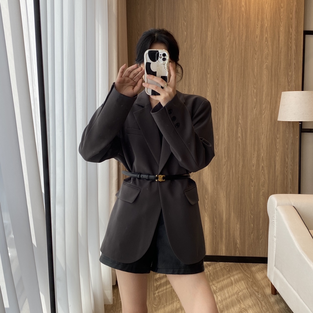 Celine Female Leather Belt 18mm-25mm-l