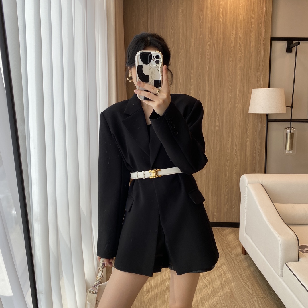 Celine Female Leather Belt 18mm-25mm-l