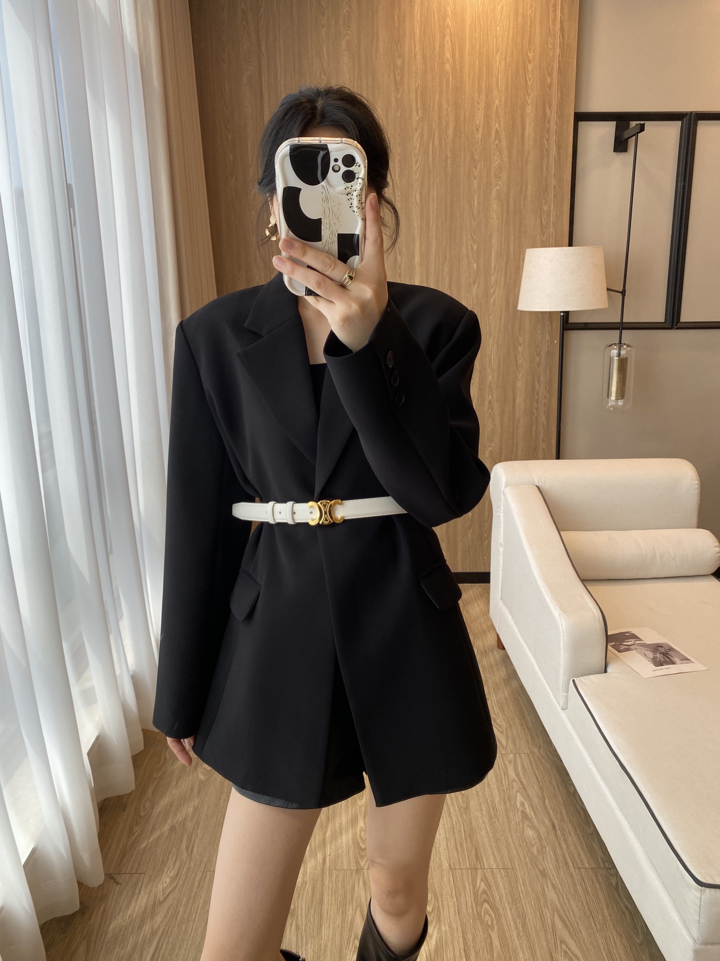 Celine Female Leather Belt 18mm-25mm-l