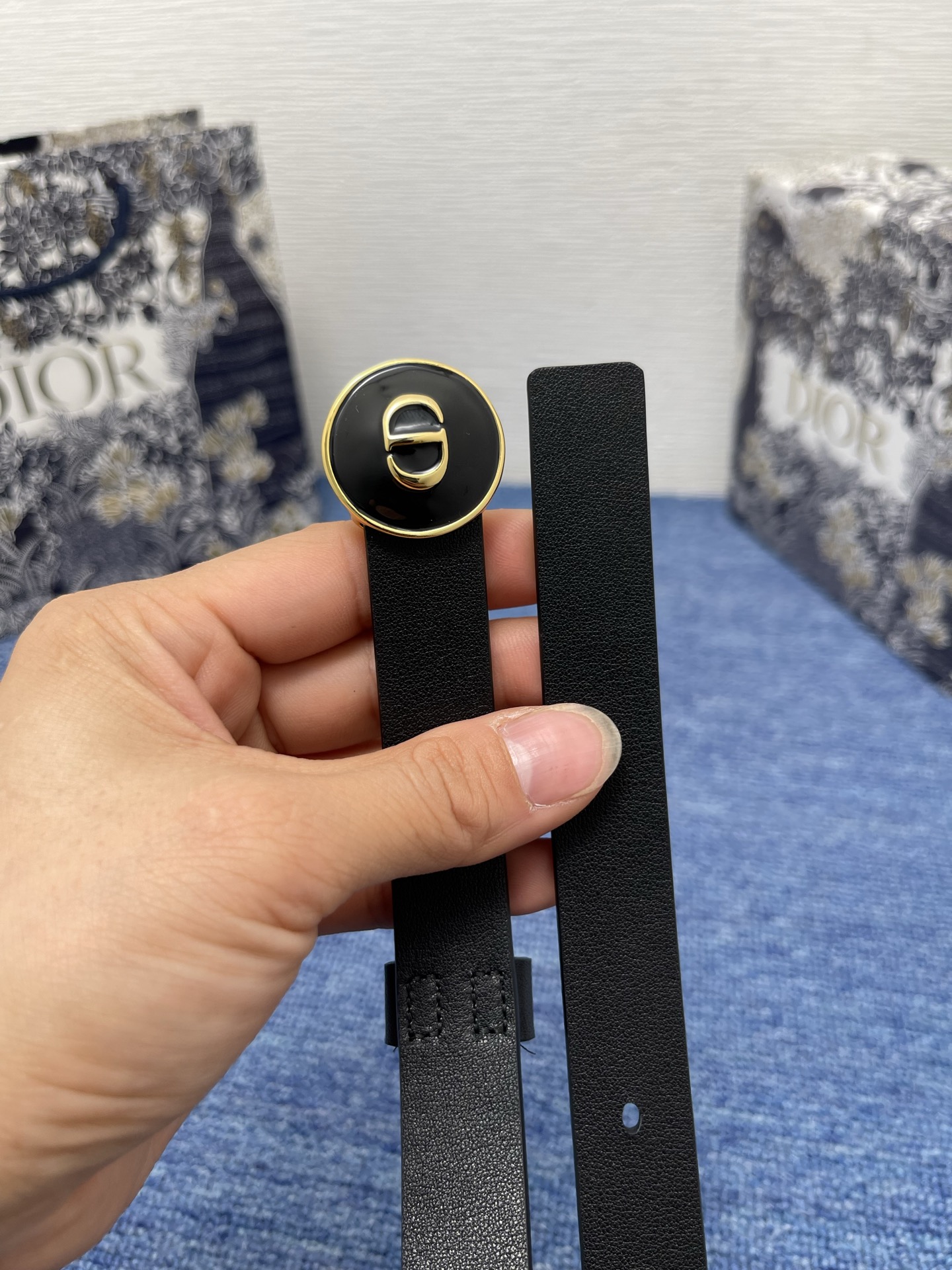 Female Basic Belt Black M-l