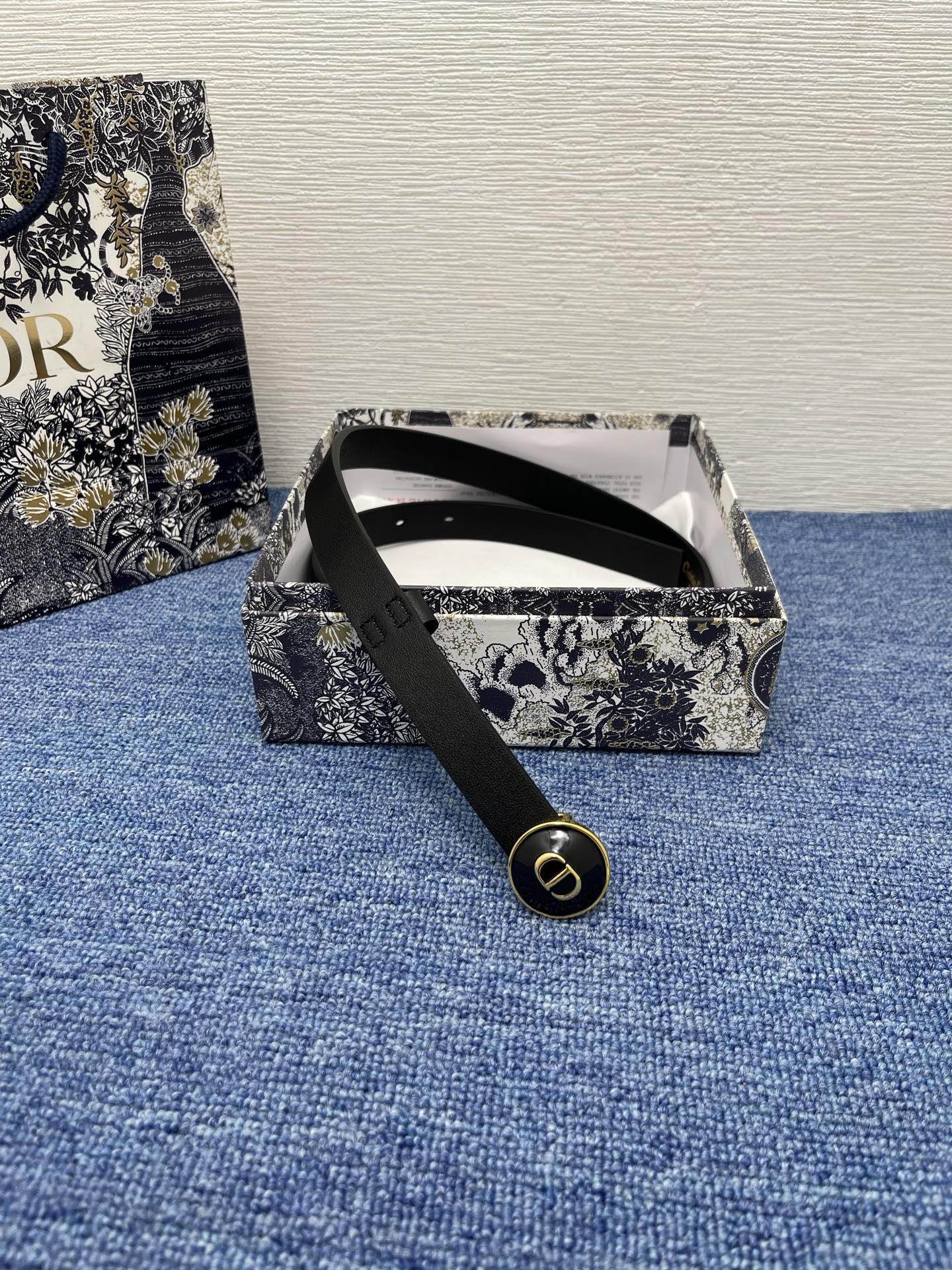Female Basic Belt Black M-l