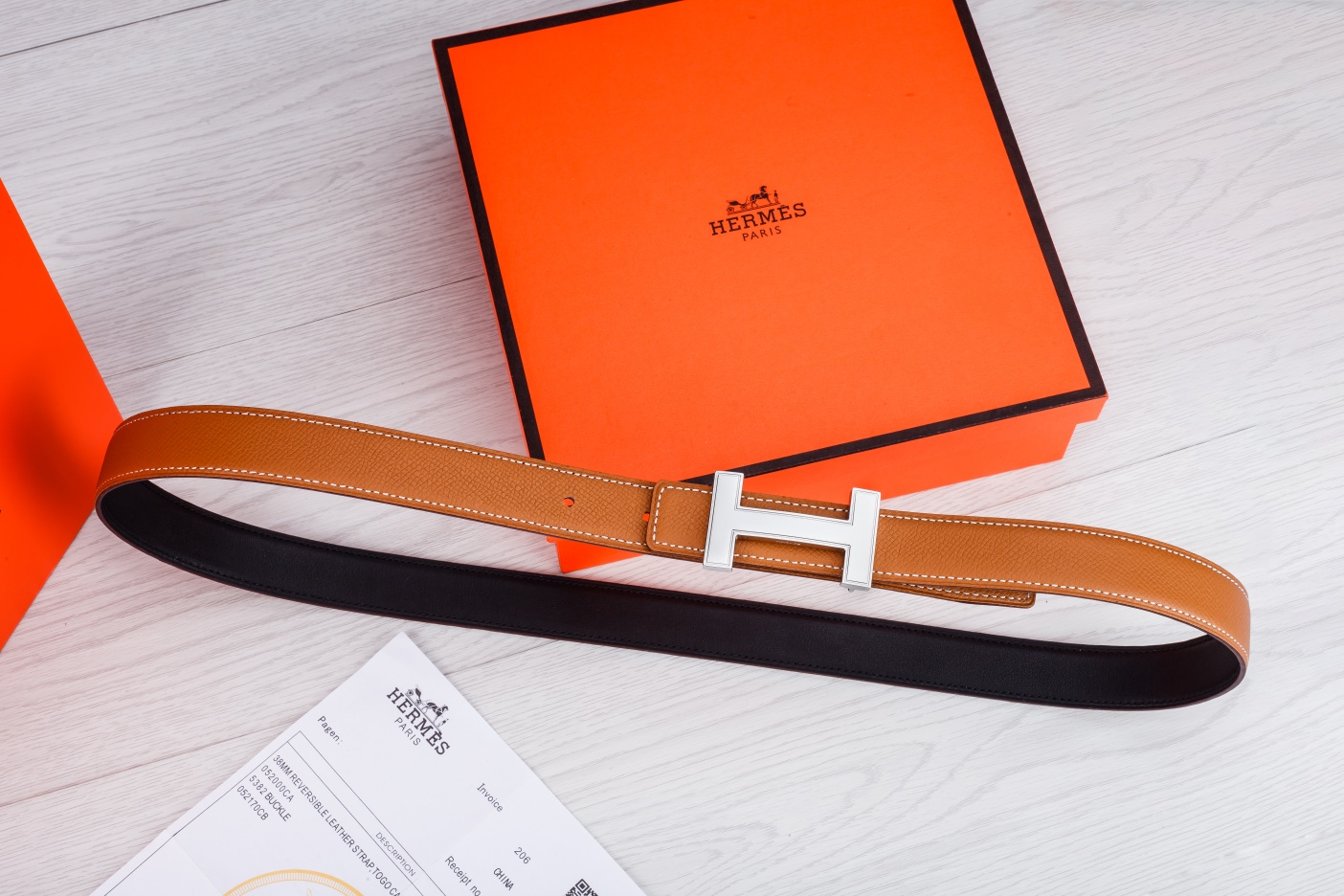 Hermès Female Basic Belt Cow Leather M