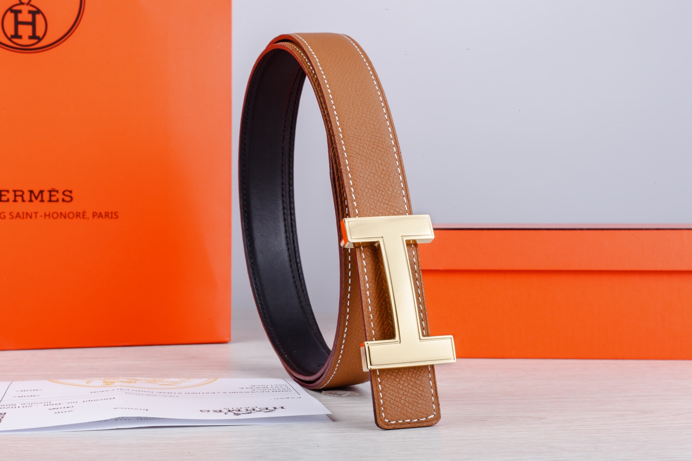 Hermès Female Basic Belt Cow Leather M