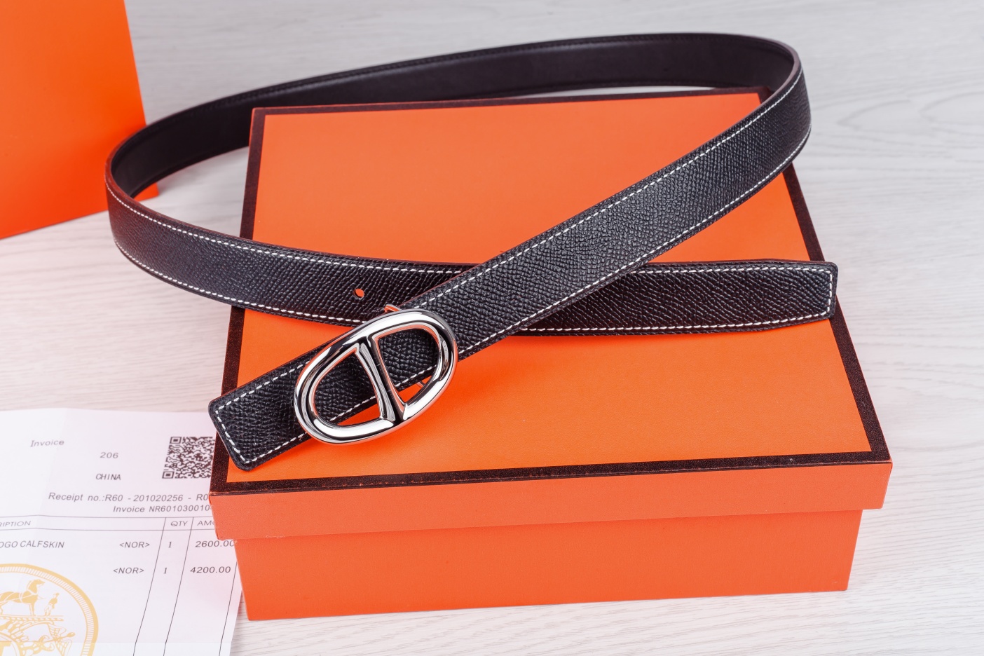 Hermès Female Basic Belt Cow Leather M