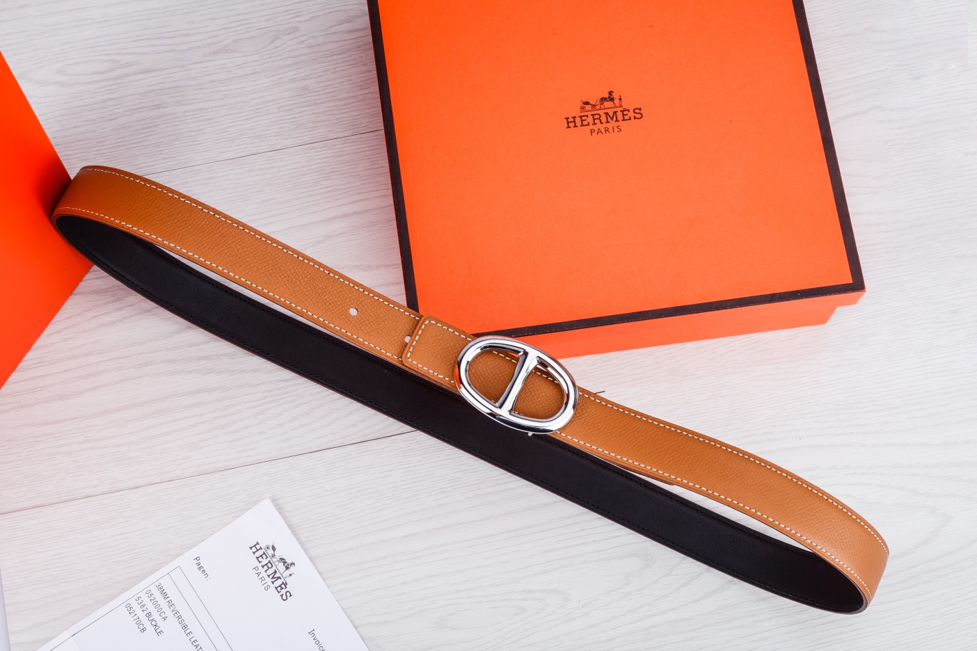 Hermès Female Basic Belt Cow Leather M