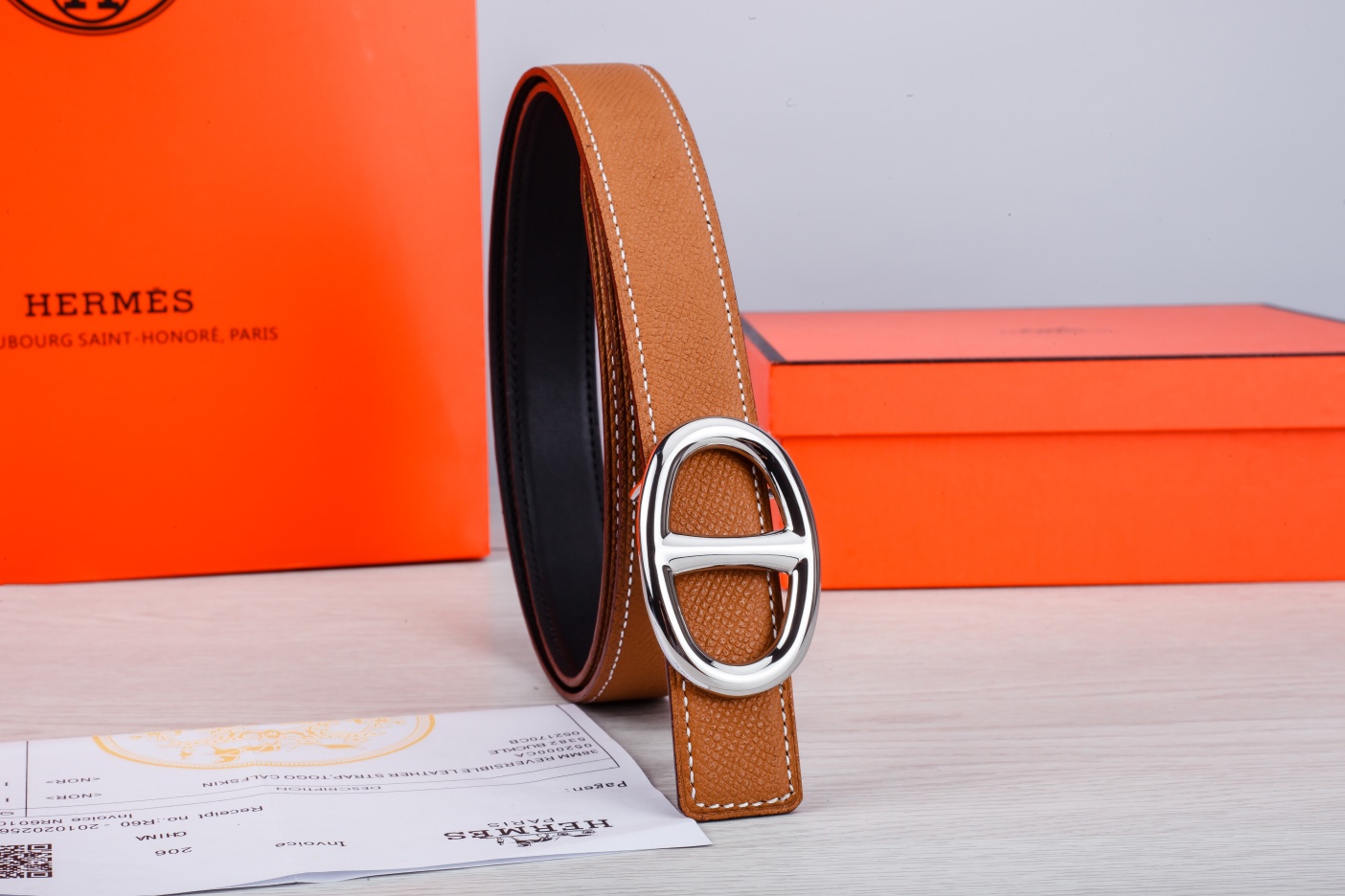 Hermès Female Basic Belt Cow Leather M