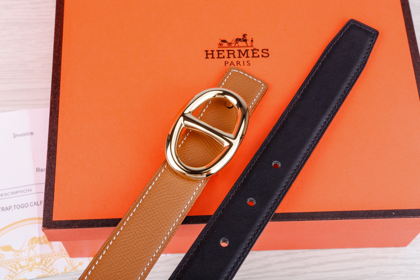 Hermès Female Basic Belt Cow Leather M