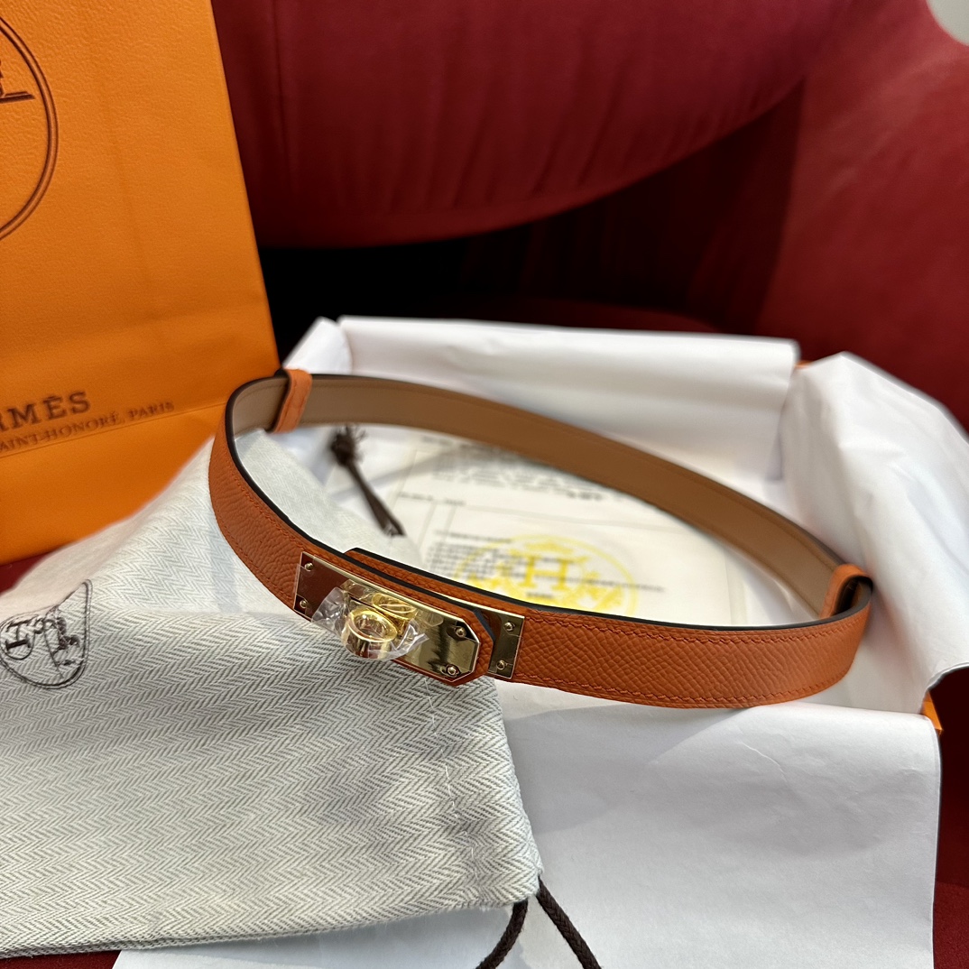 Hermès Female Basic Belt Cow Leather S-m-l