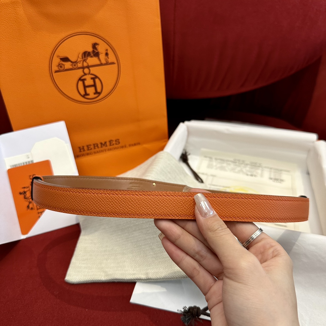 Hermès Female Basic Belt Cow Leather S-m-l