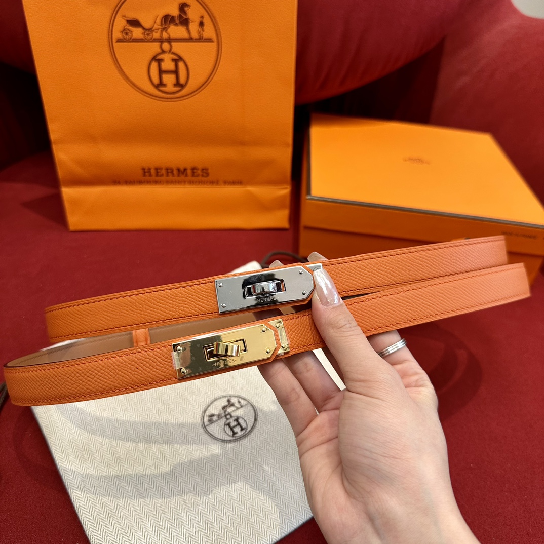 Hermès Female Basic Belt Cow Leather S-m-l