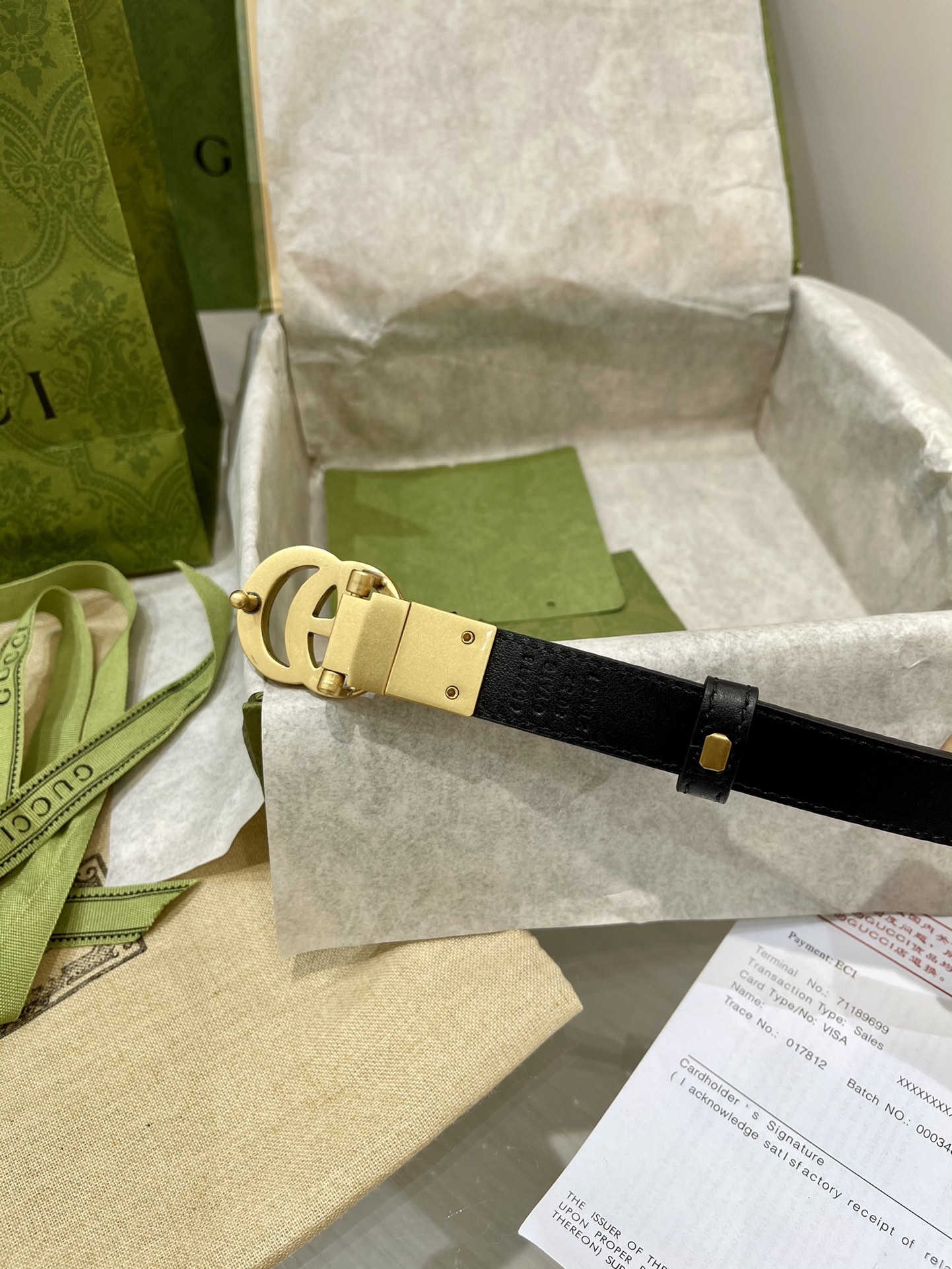 Gucci Female Basic Belt M