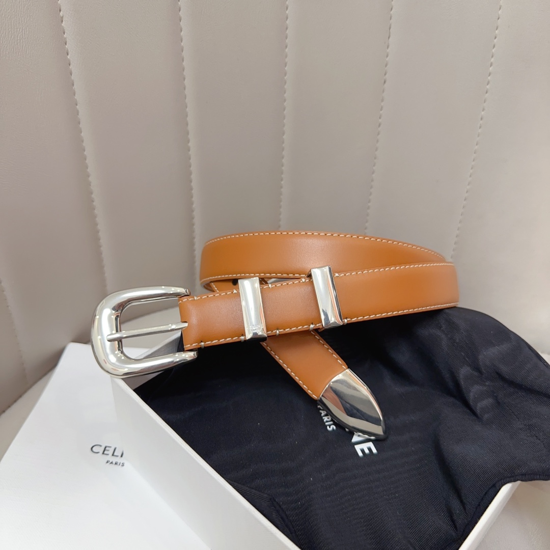 Celine Female Basic Belt Cow Leather S-l