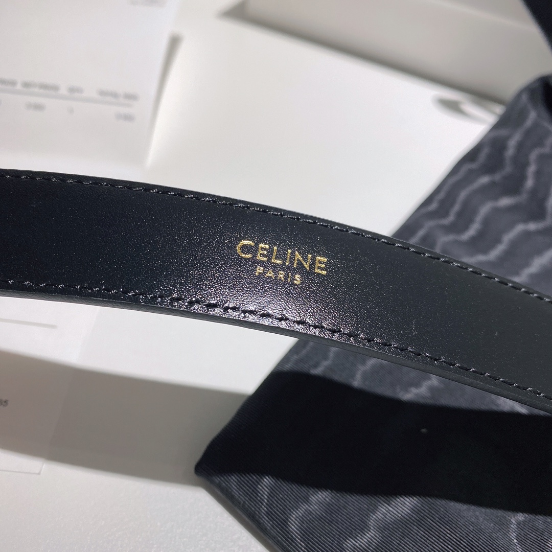 Celine Female Basic Belt Cow Leather M-l