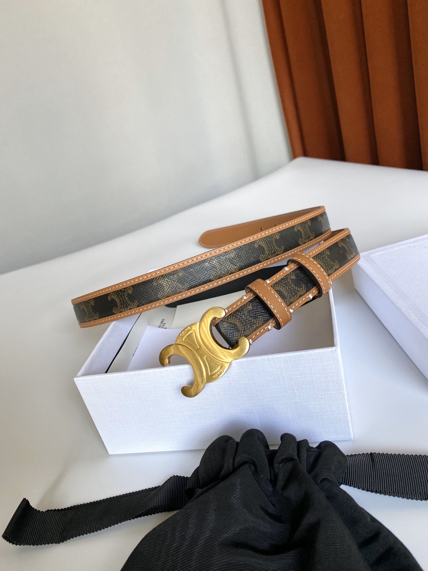 Celine Female Basic Belt Cow Leather S-m-l