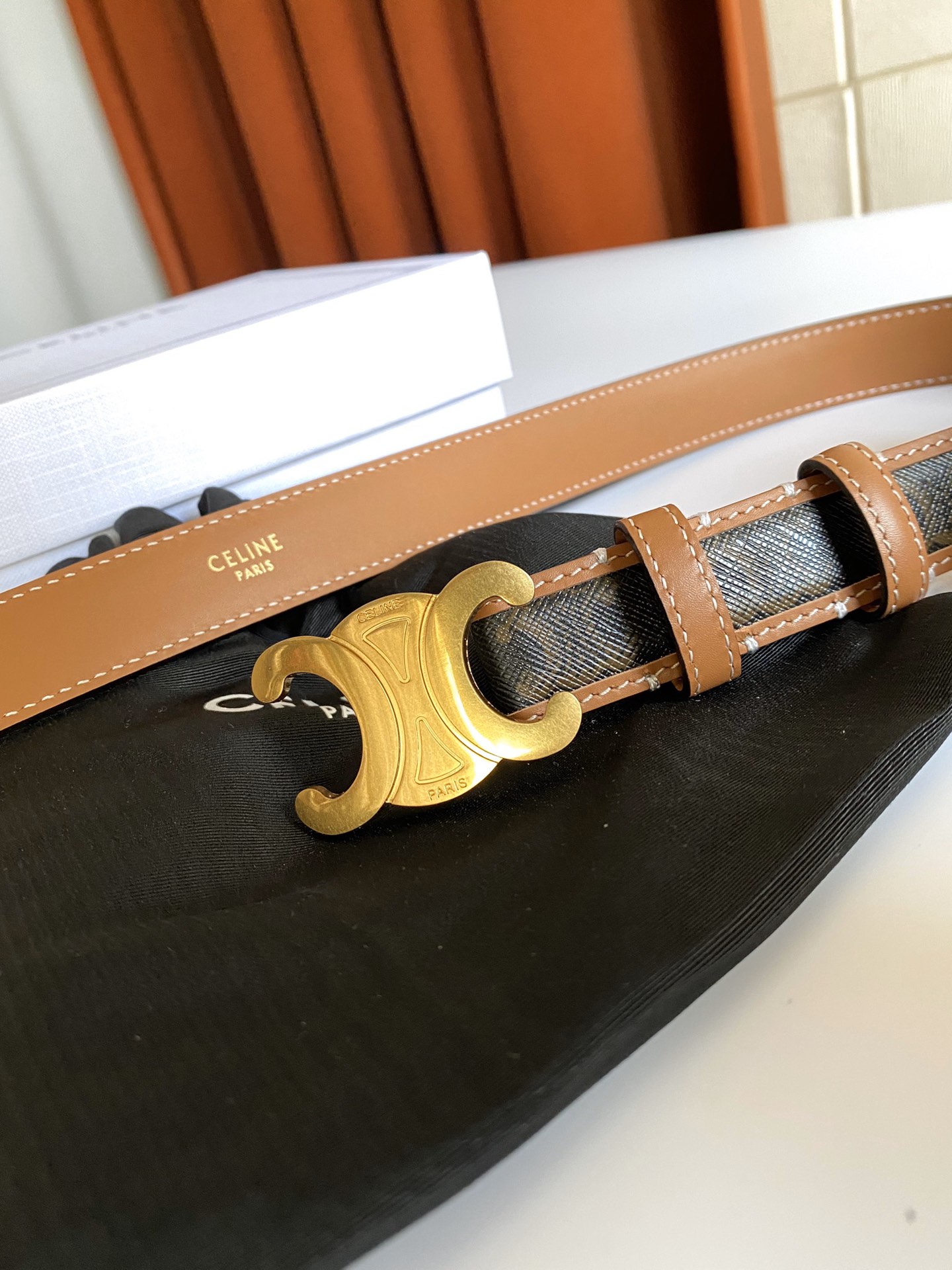 Celine Female Basic Belt Cow Leather S-m-l
