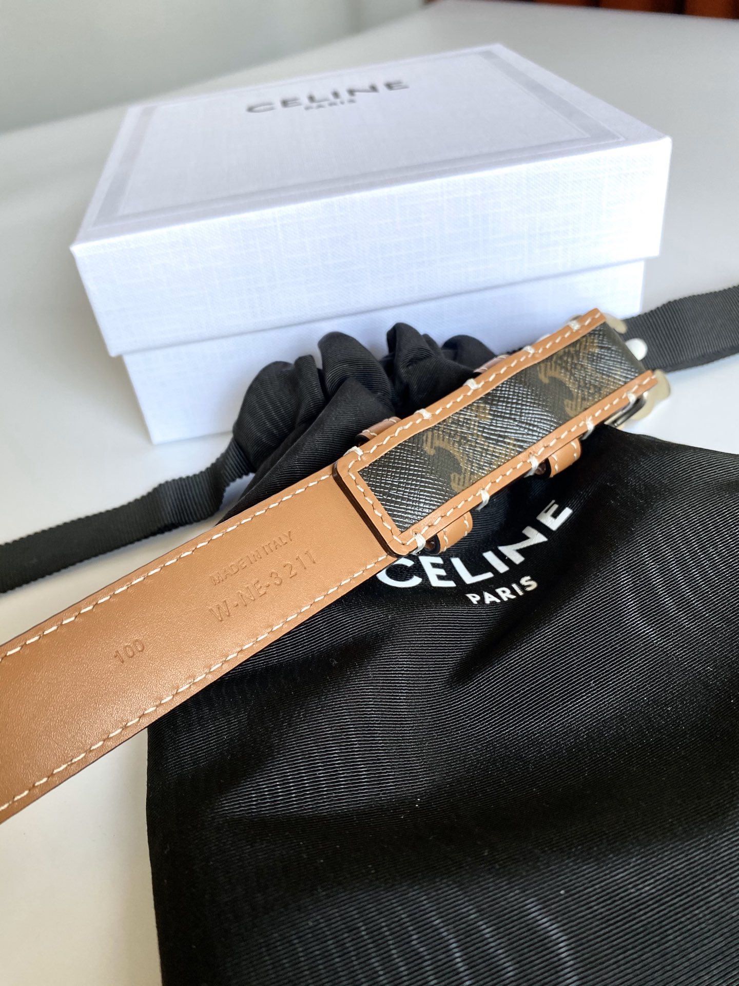 Celine Female Basic Belt Cow Leather S-m-l