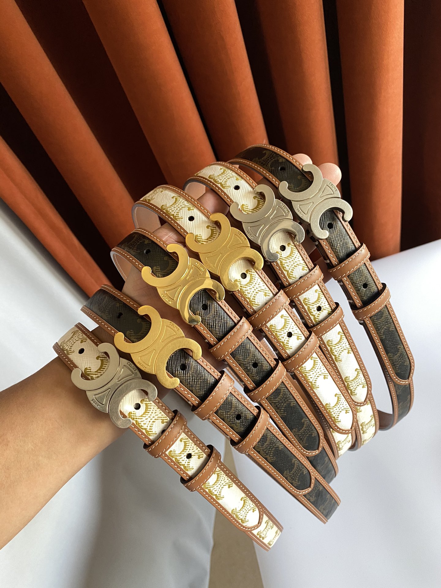 Celine Female Basic Belt Cow Leather S-m-l