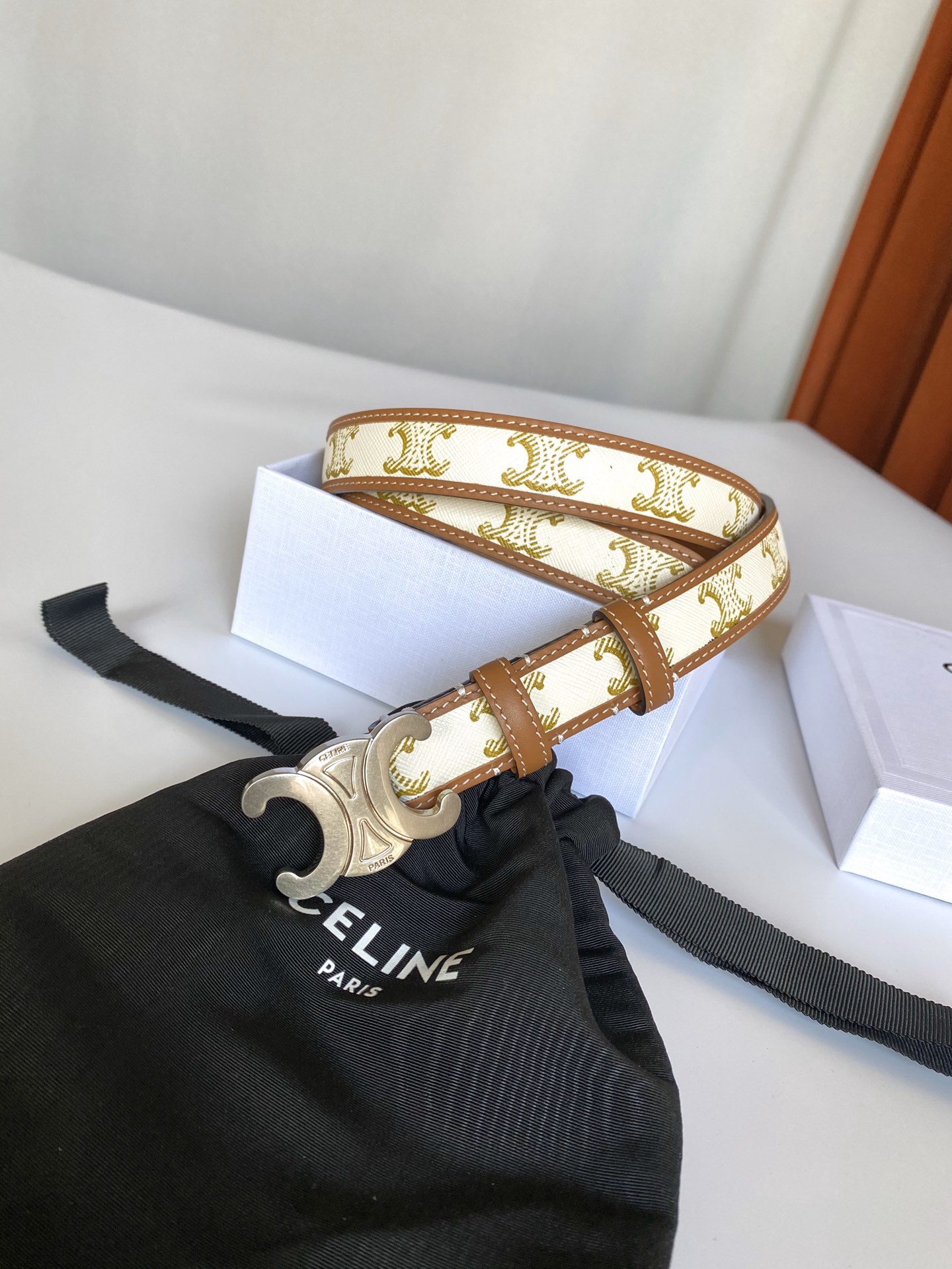 Celine Female Basic Belt Cow Leather S-m-l