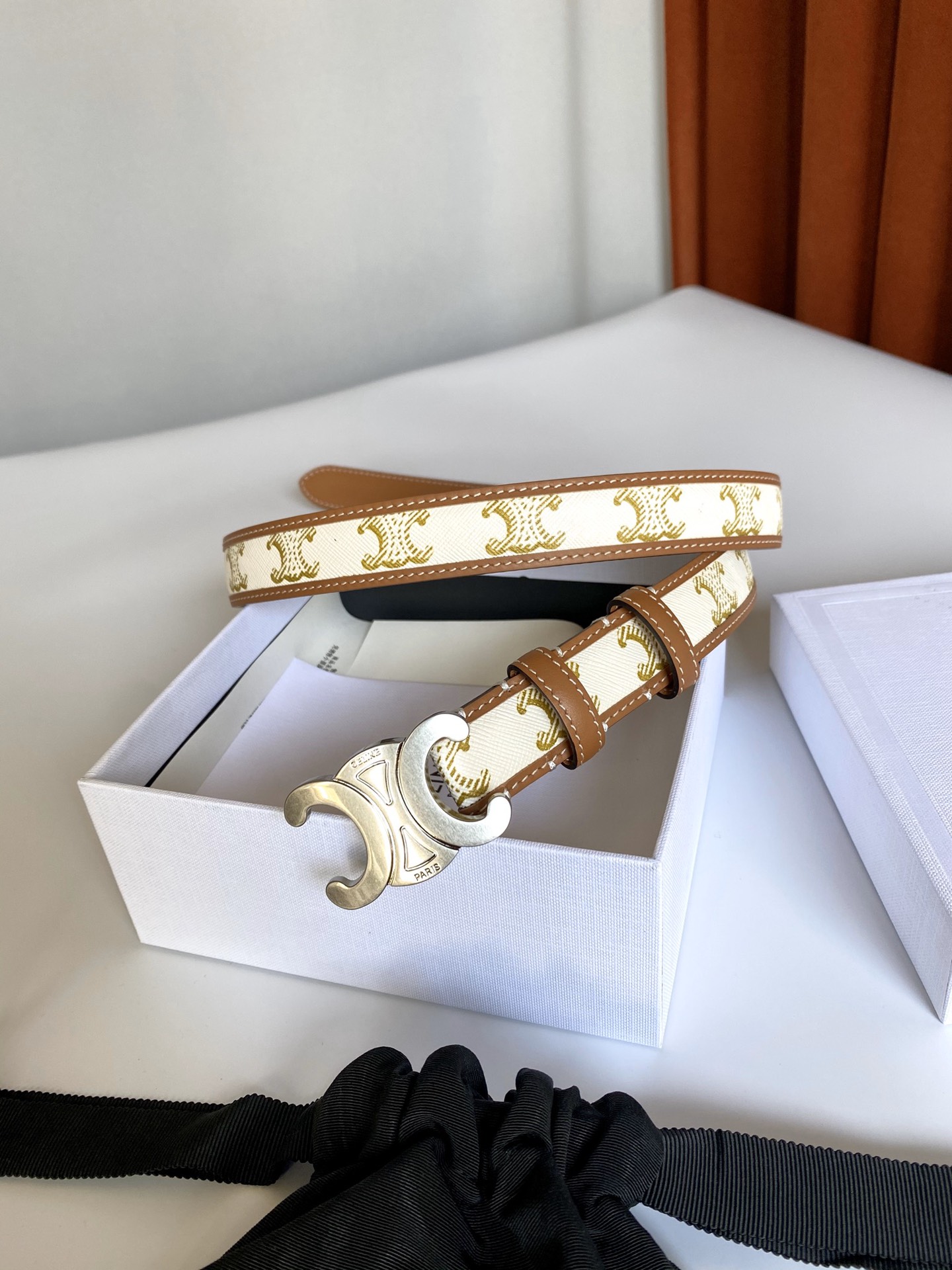 Celine Female Basic Belt Cow Leather S-m-l