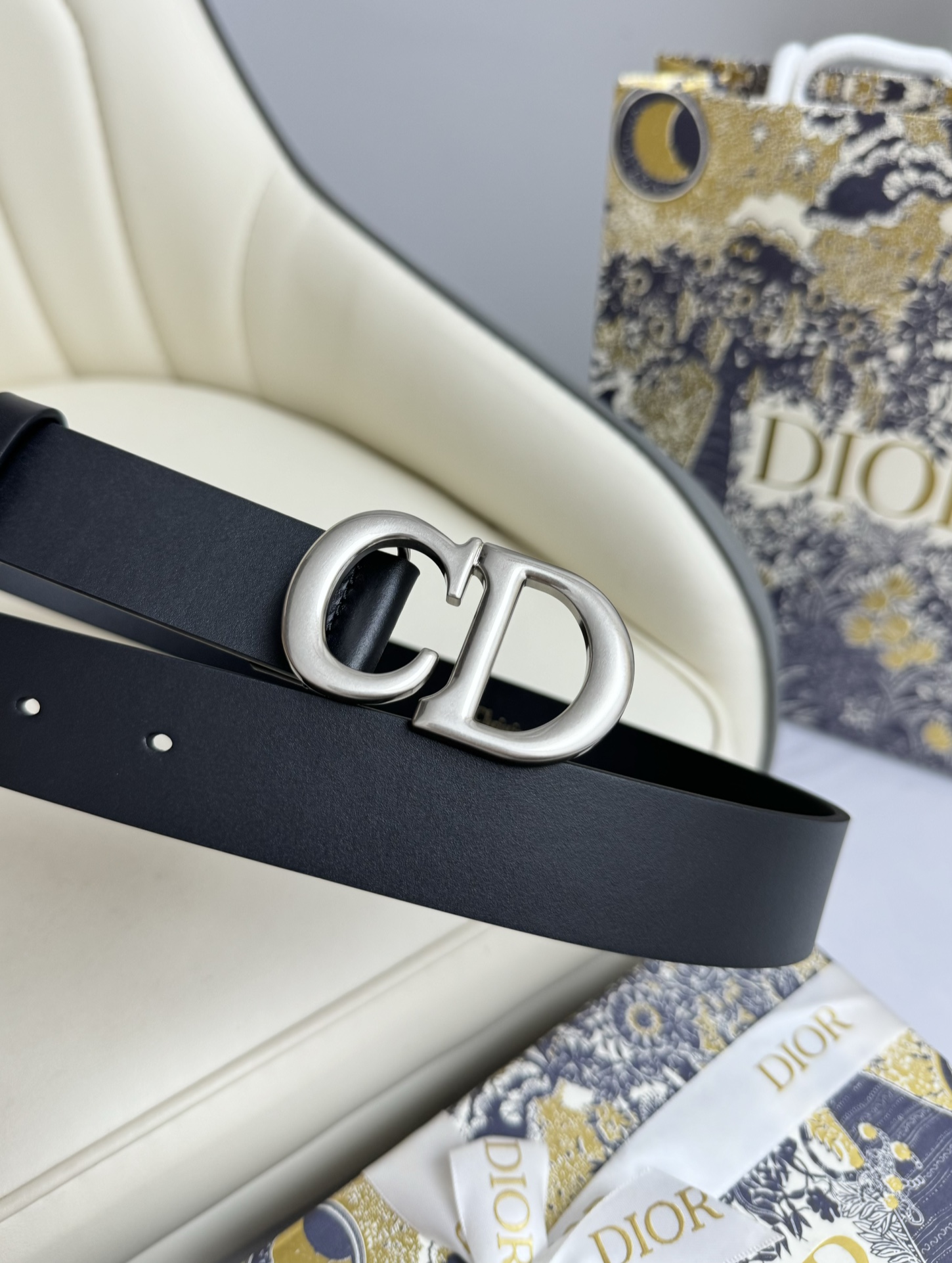 Dior Female Basic Belt Cow Leather M