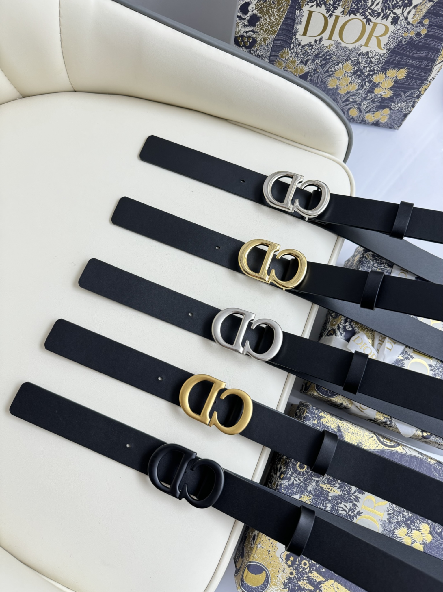 Dior Female Basic Belt Cow Leather M