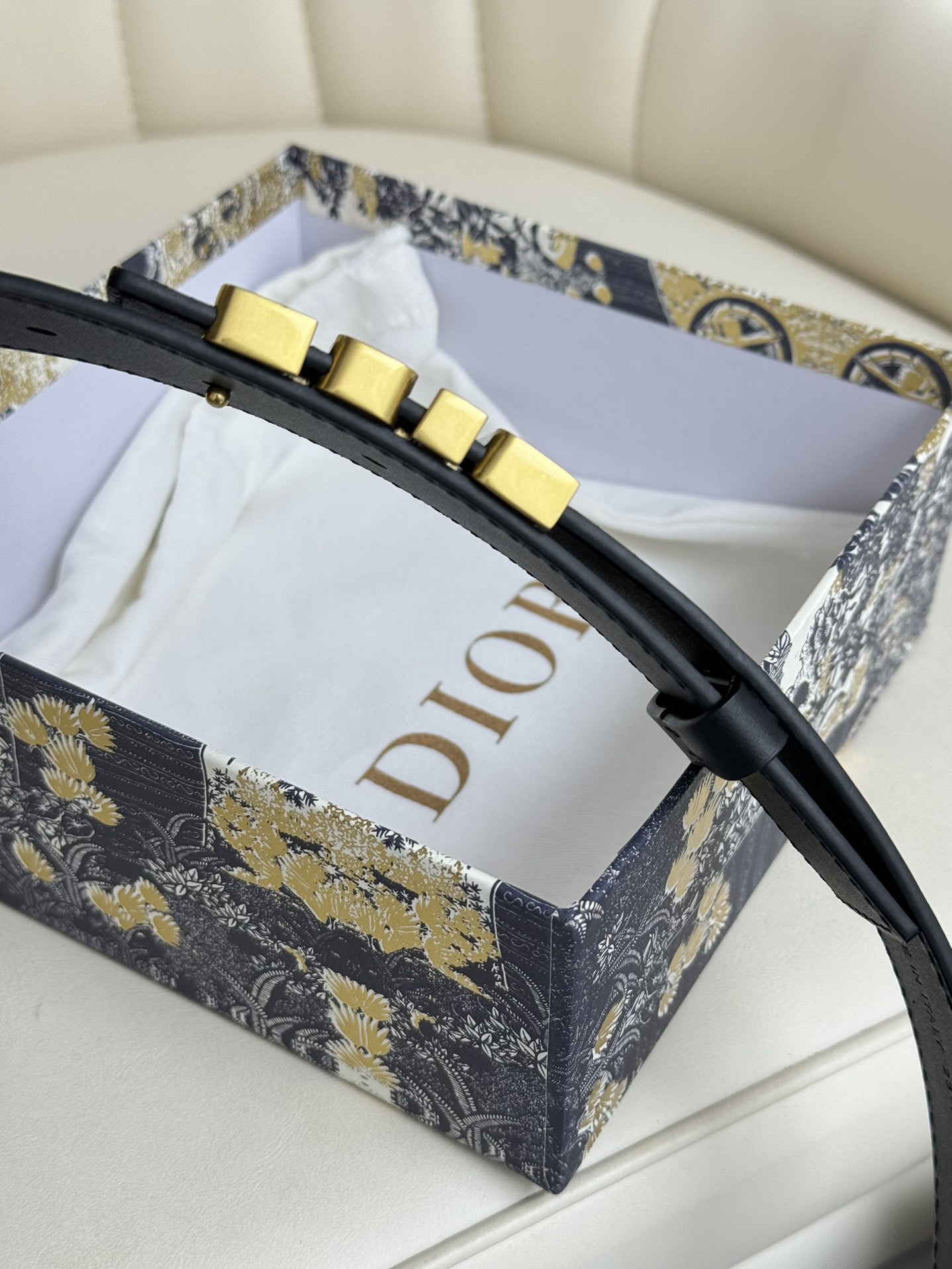 Dior Female Basic Belt Cow Leather M