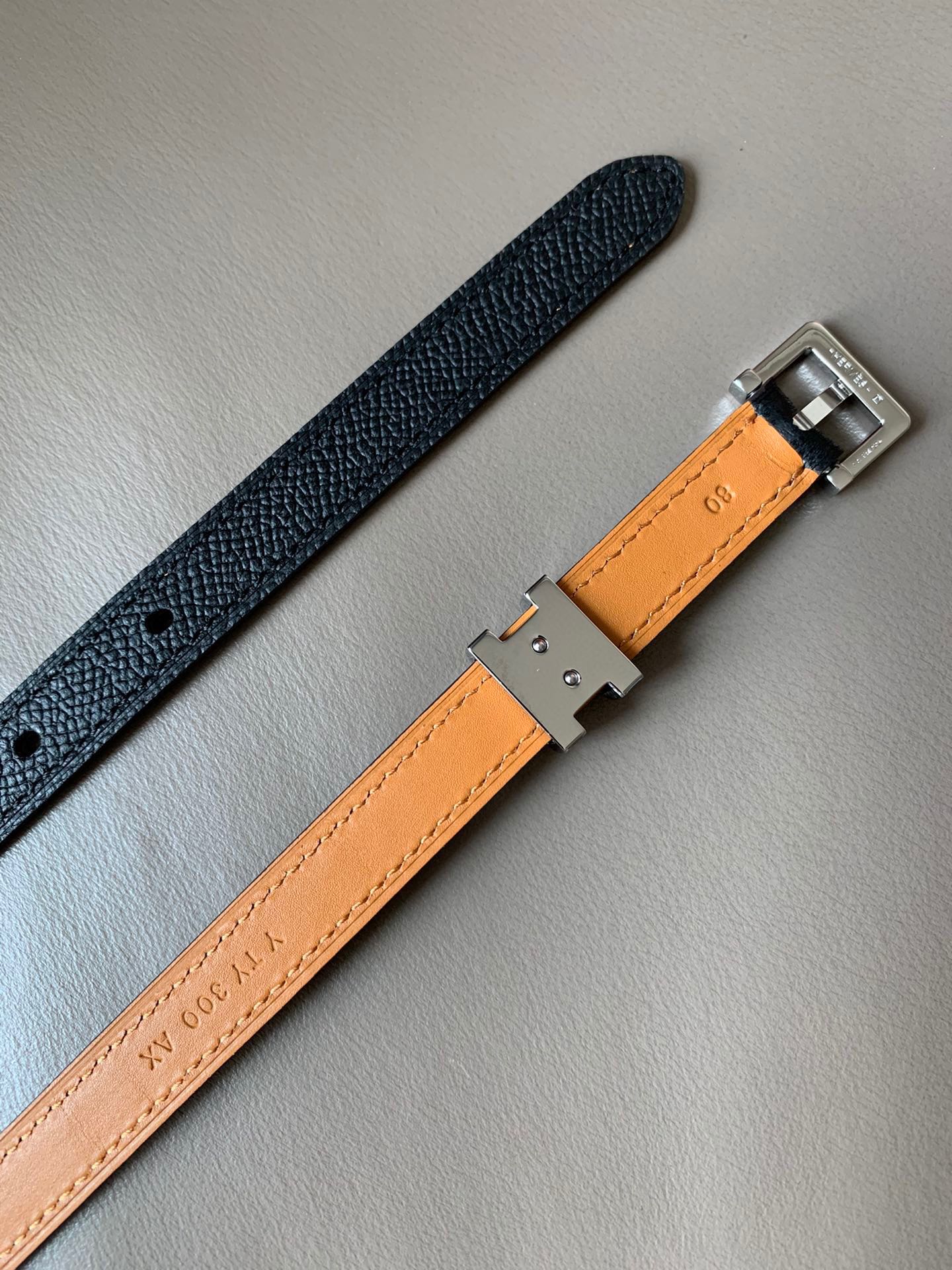 Hermès Female Leather Belt Cow Leather S-m